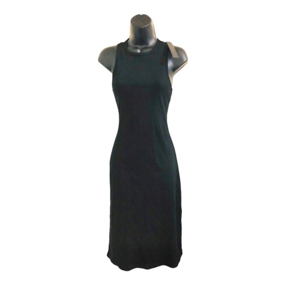 House of harlow 1960 black racerback all day contour bodycon ribbed dress sizeXS